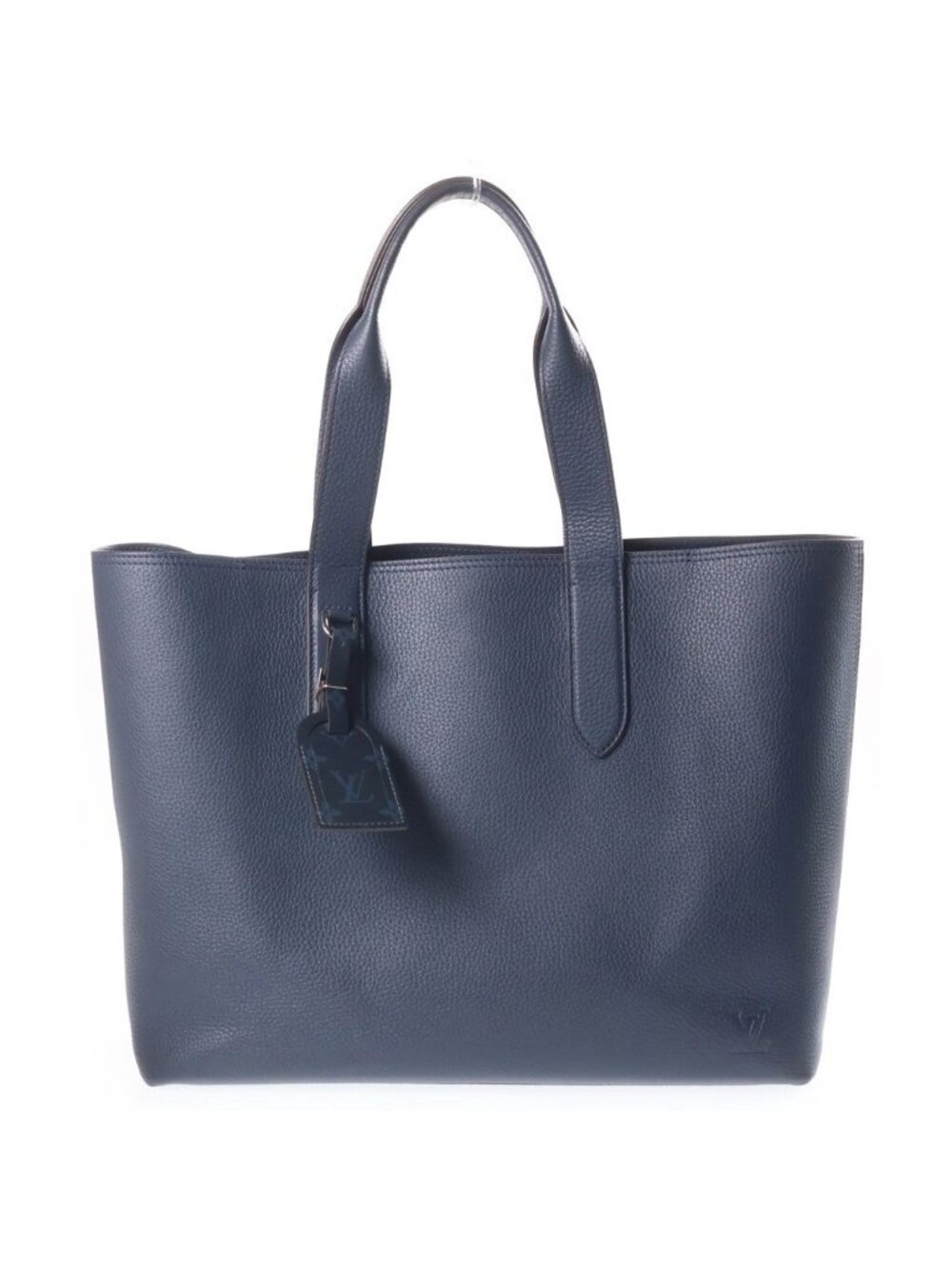 Louis Vuitton Cabas Viwayage NV Tote Bag Taurillon Leather Navy